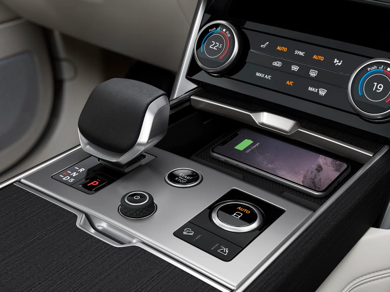 Отделка кожей рычага КПП