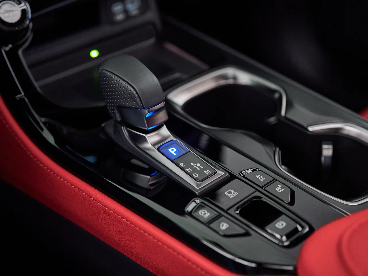 Отделка кожей рычага КПП