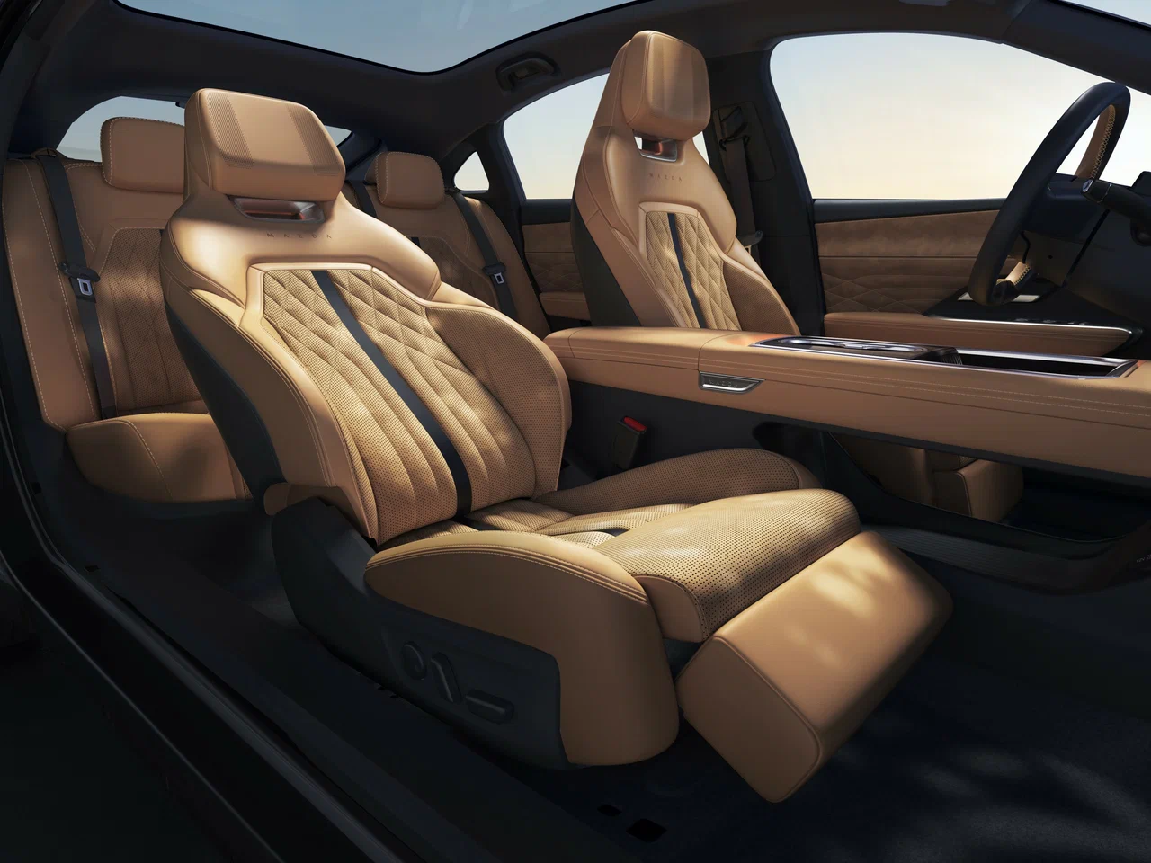 Сиденье водителя с поясничной поддержкой