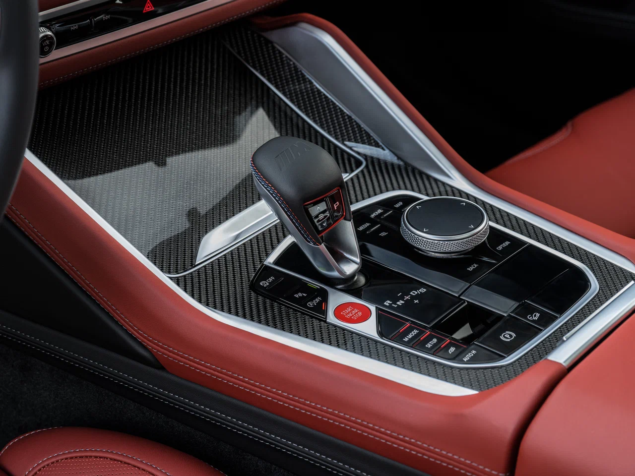 Отделка кожей рычага КПП