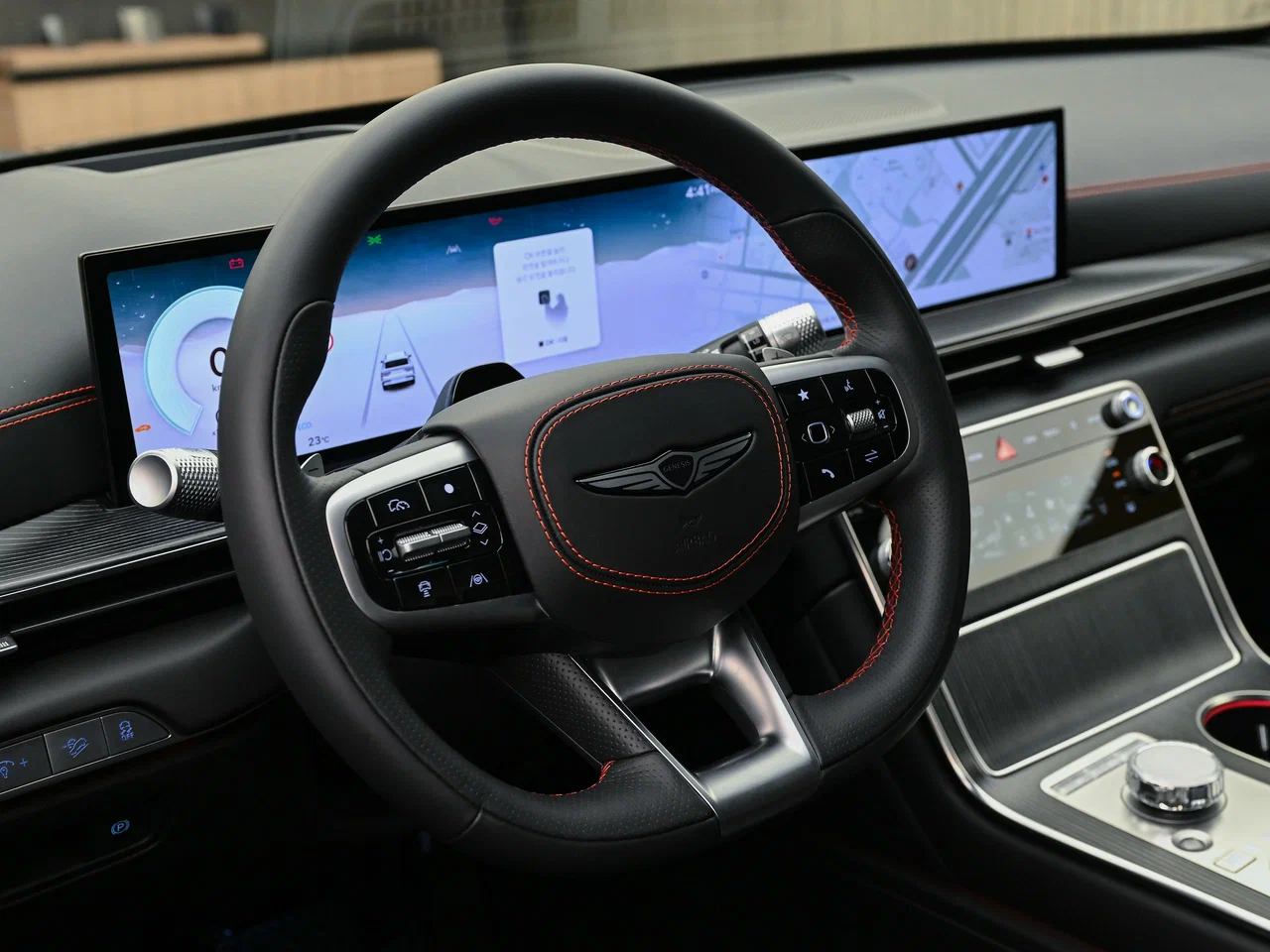 Мультифункциональное рулевое колесо