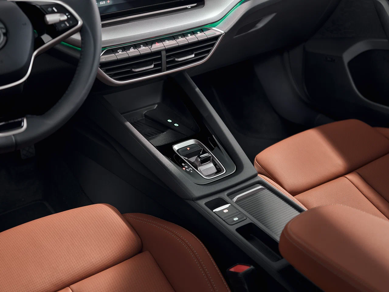 Компактный электронный селектор коробки передач