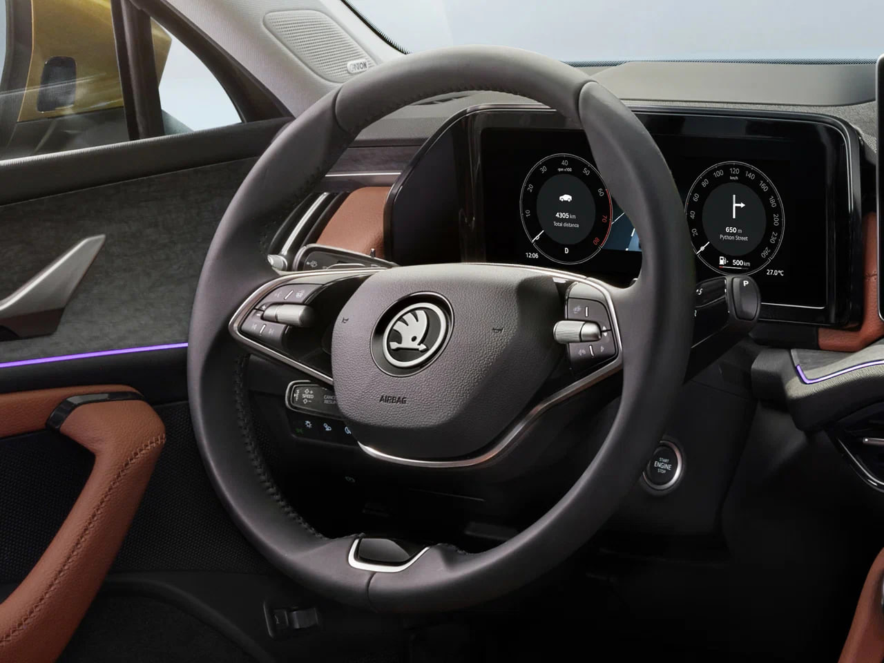 Мультифункциональное рулевое колесо