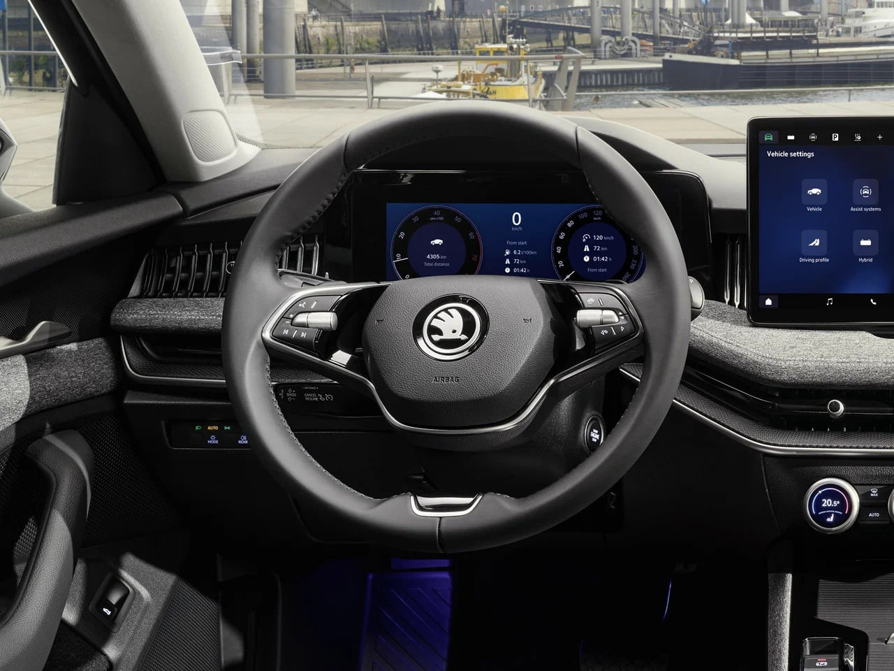 Мультифункциональное рулевое колесо