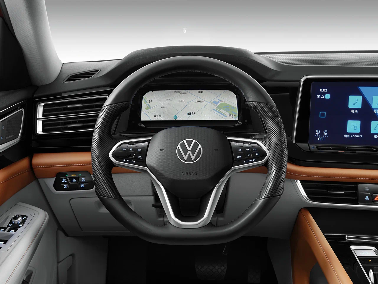 Мультифункциональное рулевое колесо