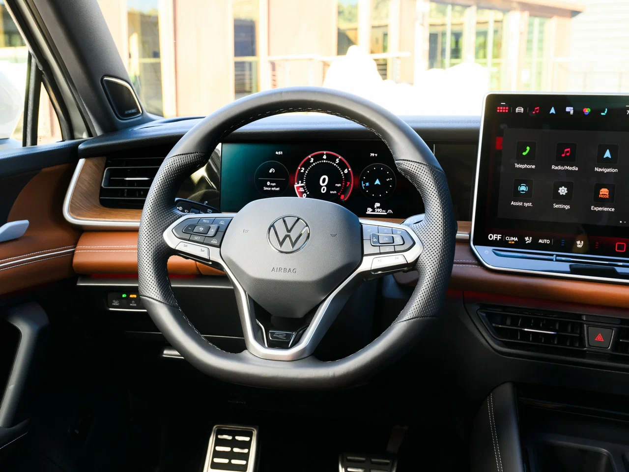 Мультифункциональное рулевое колесо