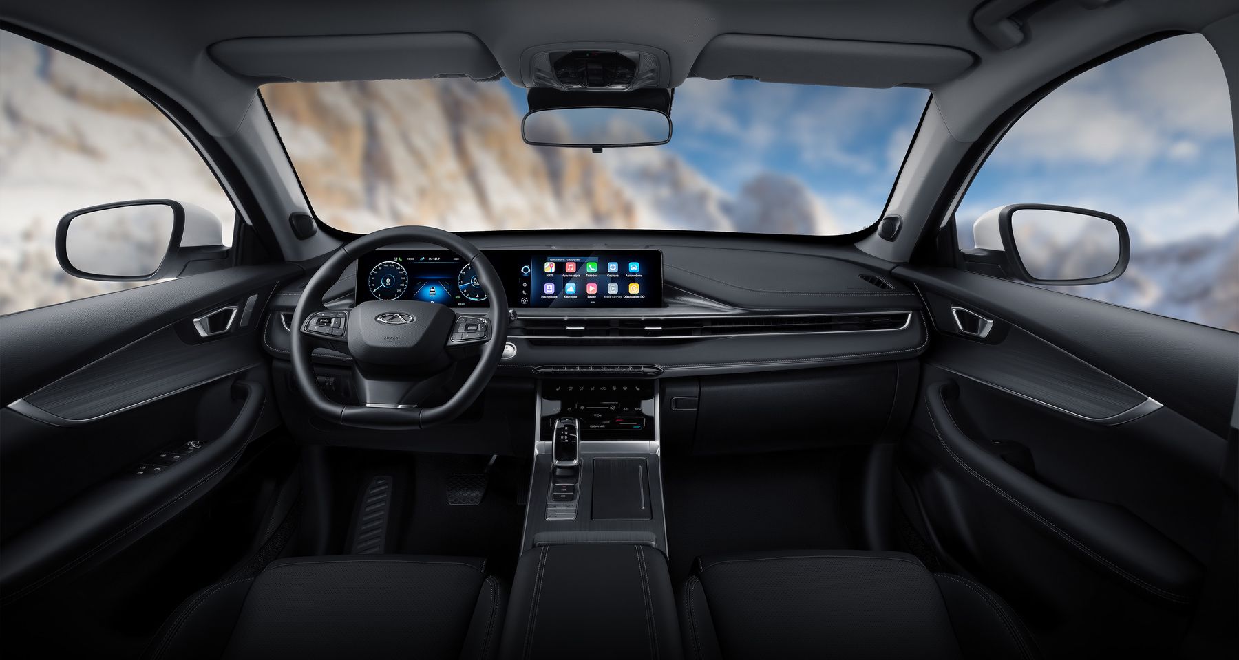 Центральный HD-дисплей