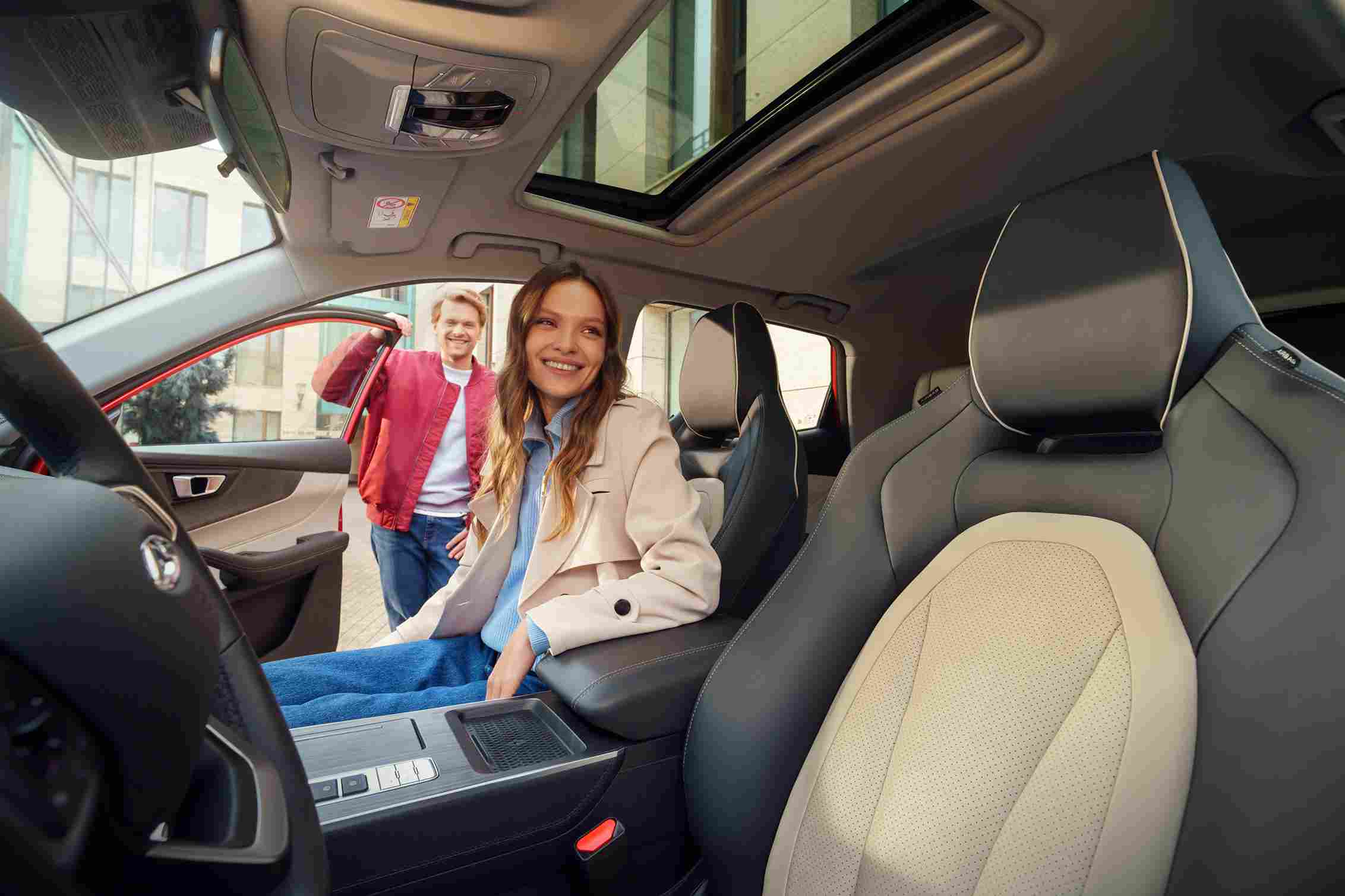 Просторный салон