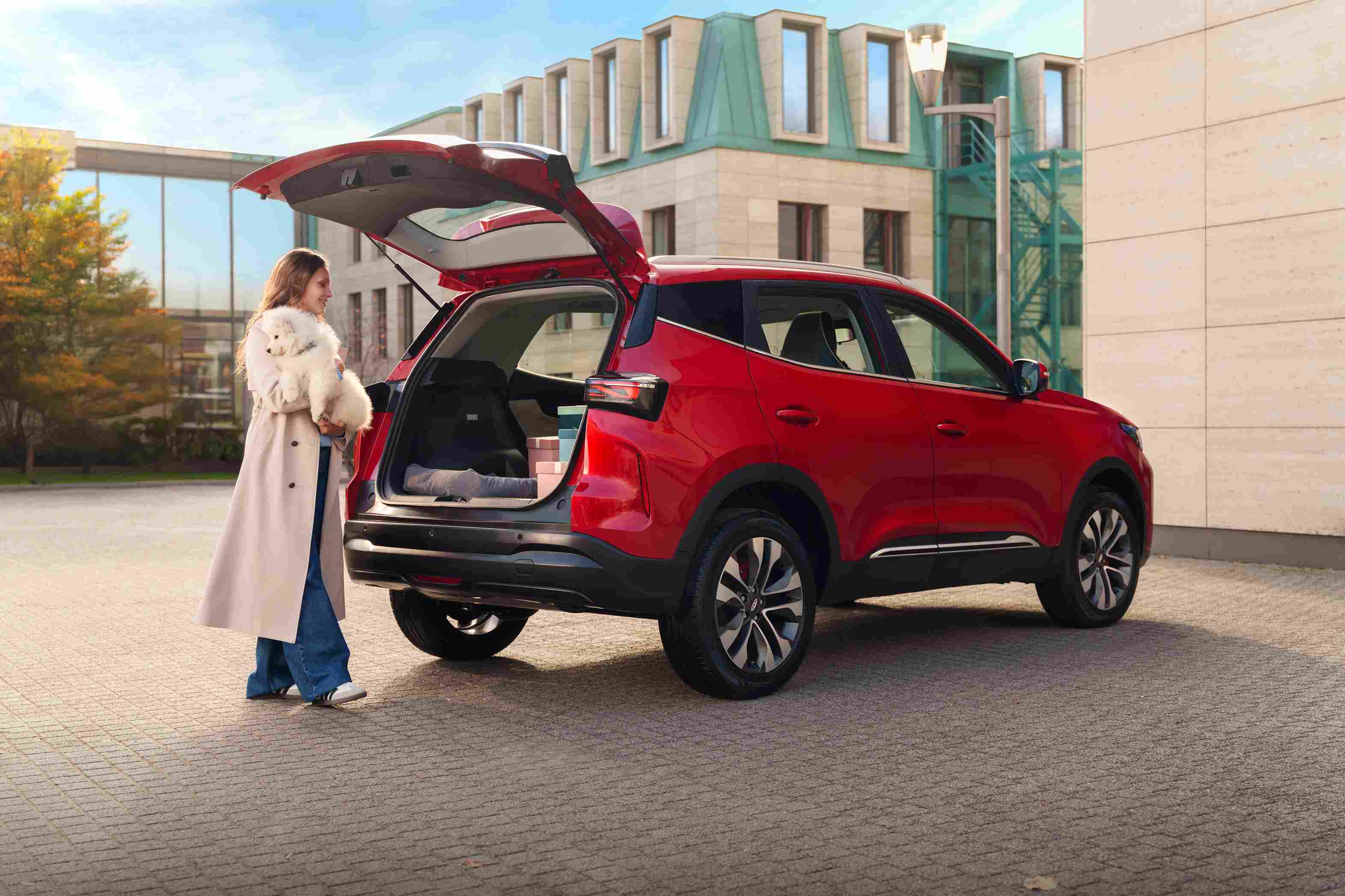 Вместительный багажник