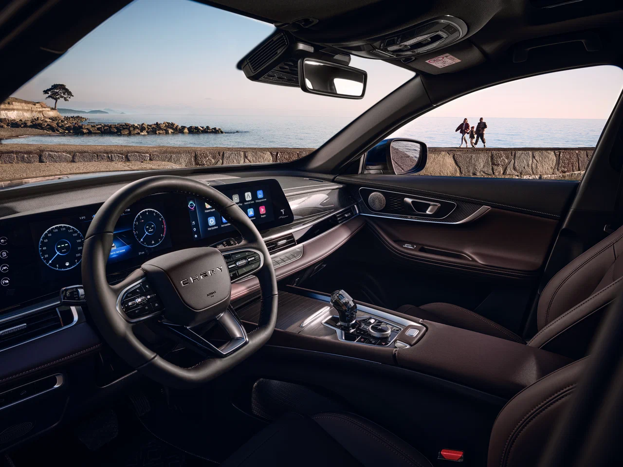 Мультифункциональное рулевое колесо