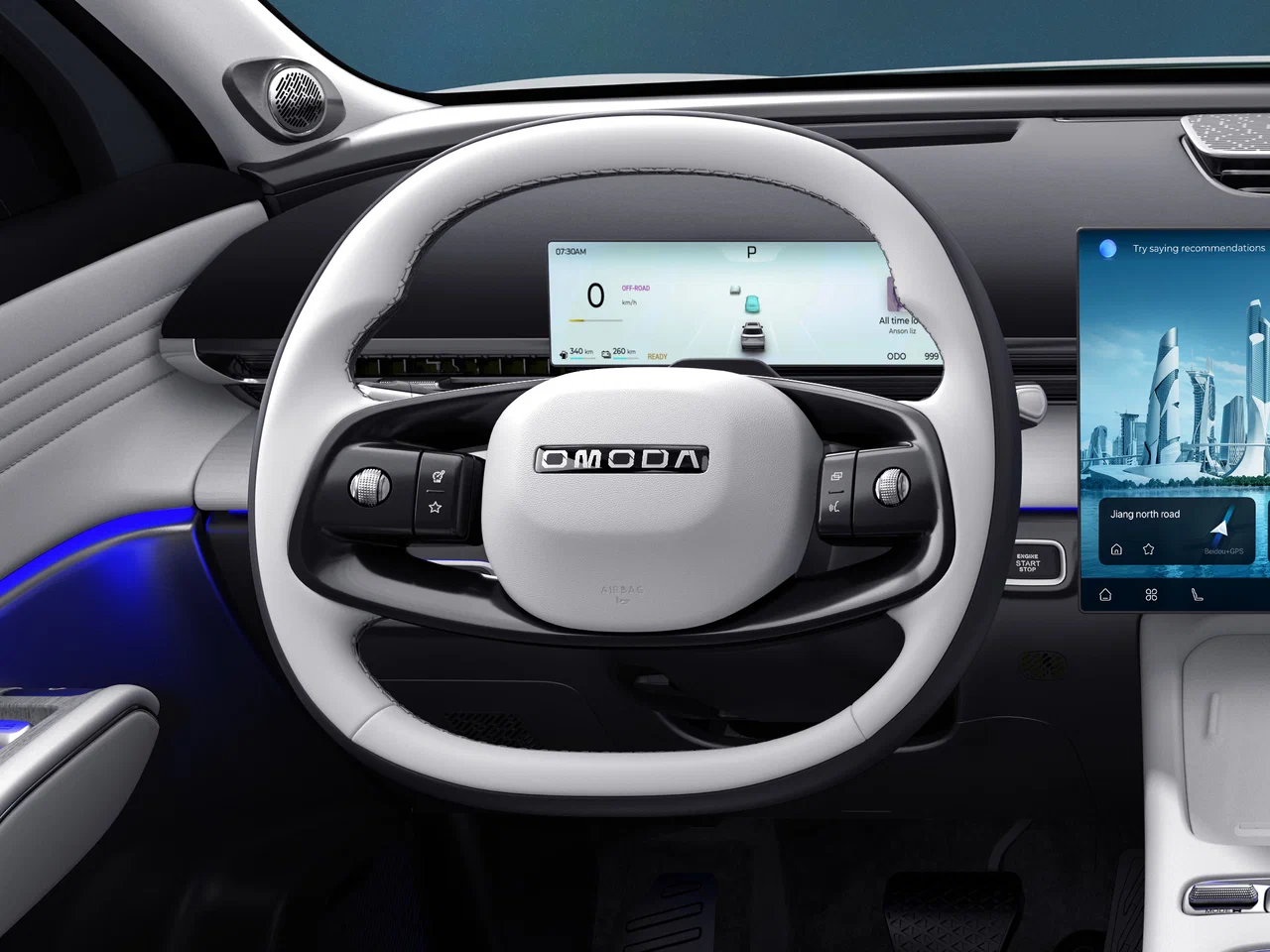 Мультифункциональное рулевое колесо