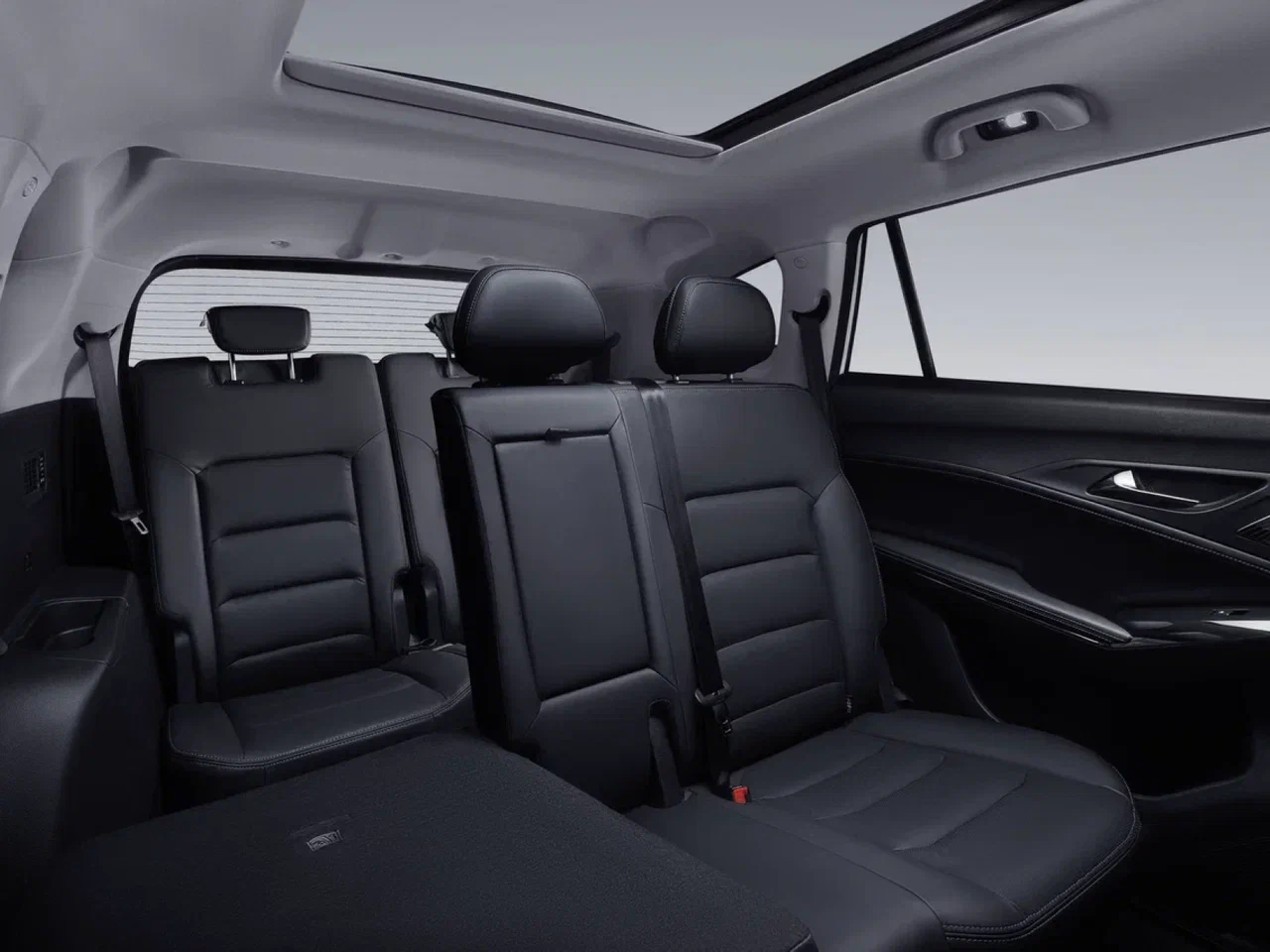 Третий ряд сидений