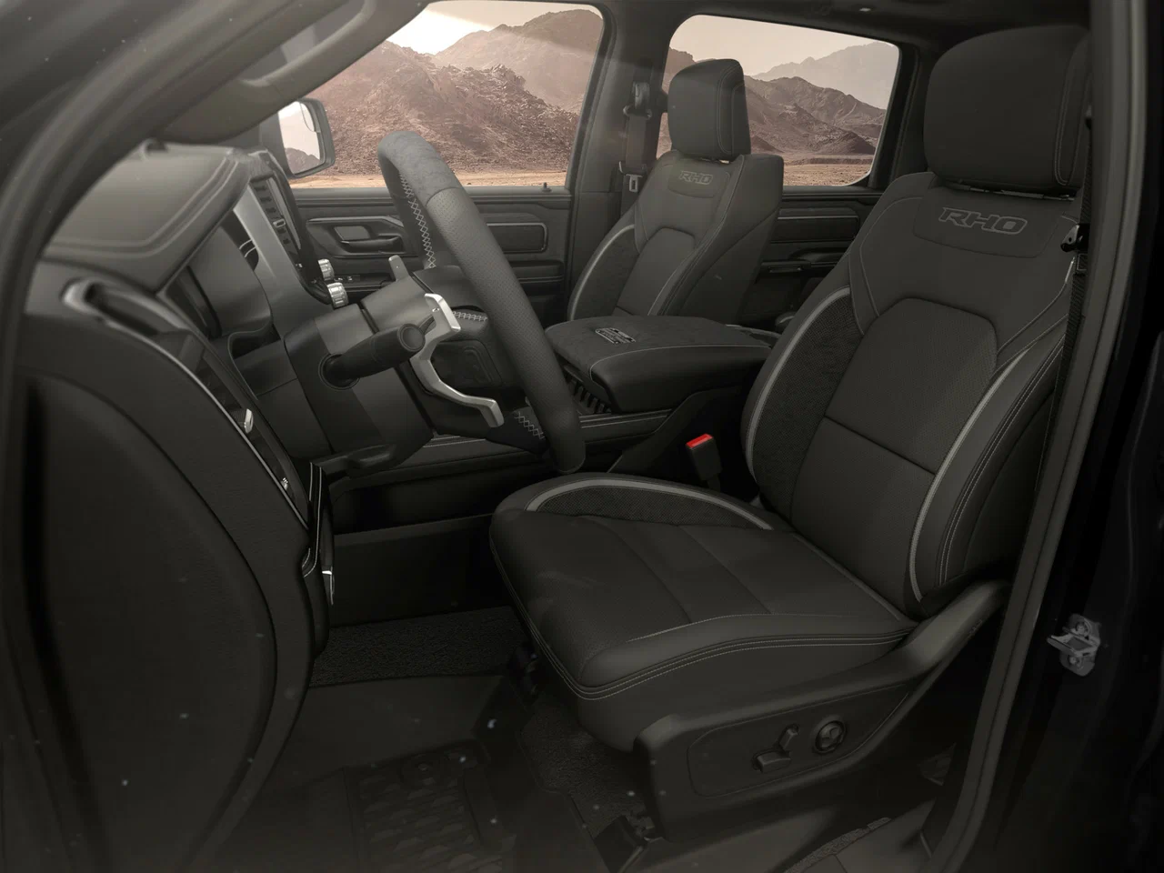 Передние сиденья с поясничной поддержкой