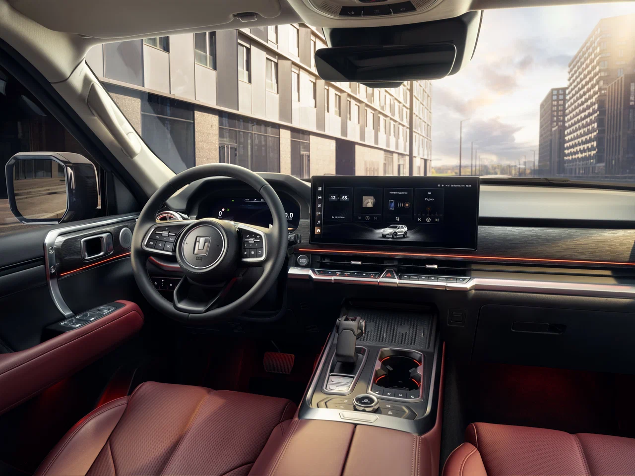 Мультифункциональное рулевое колесо