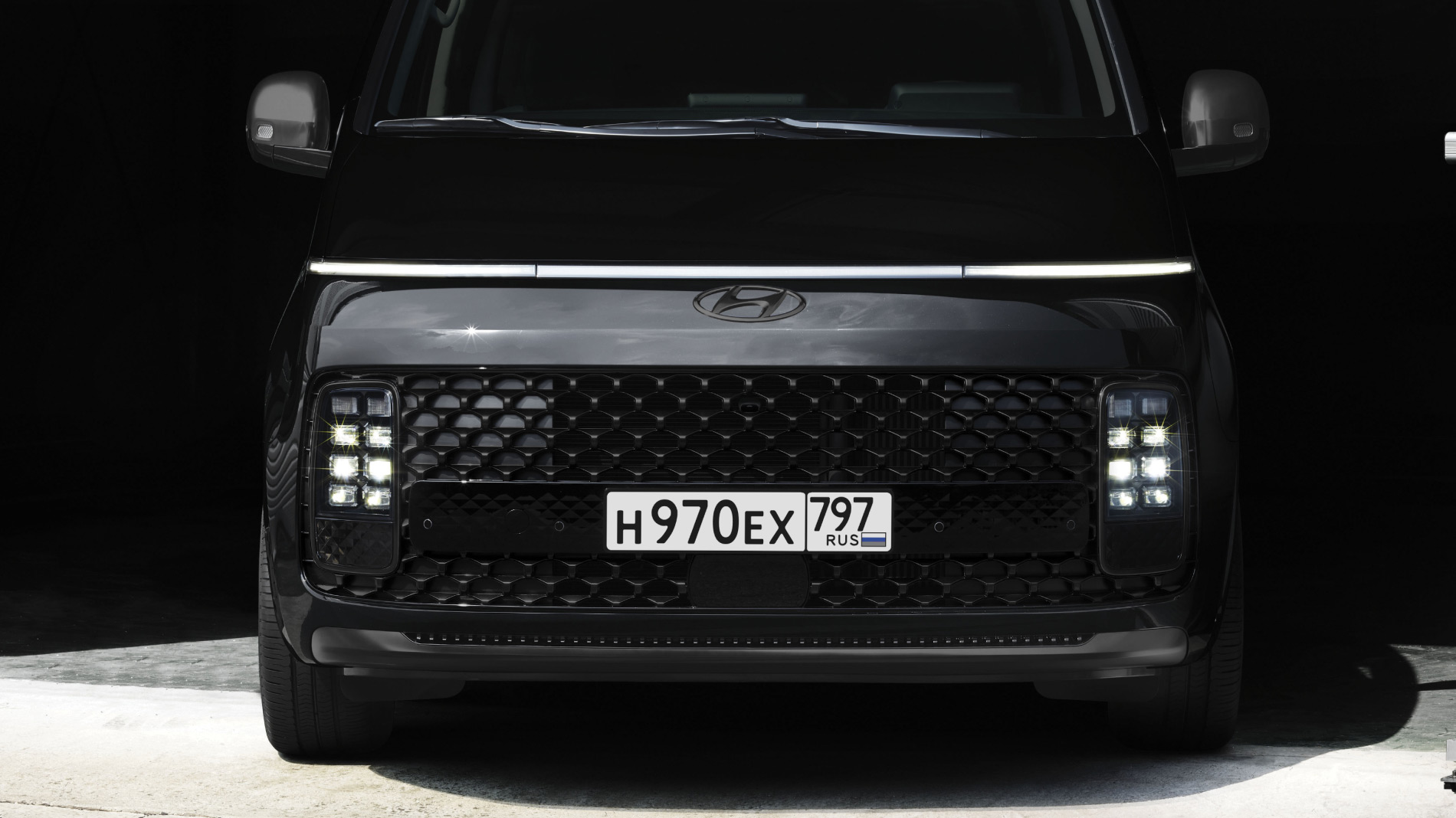 Стильная решетка радиатора