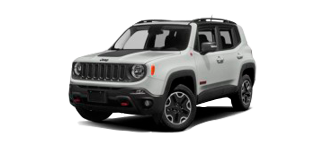 Фотография модели Jeep Renegade.