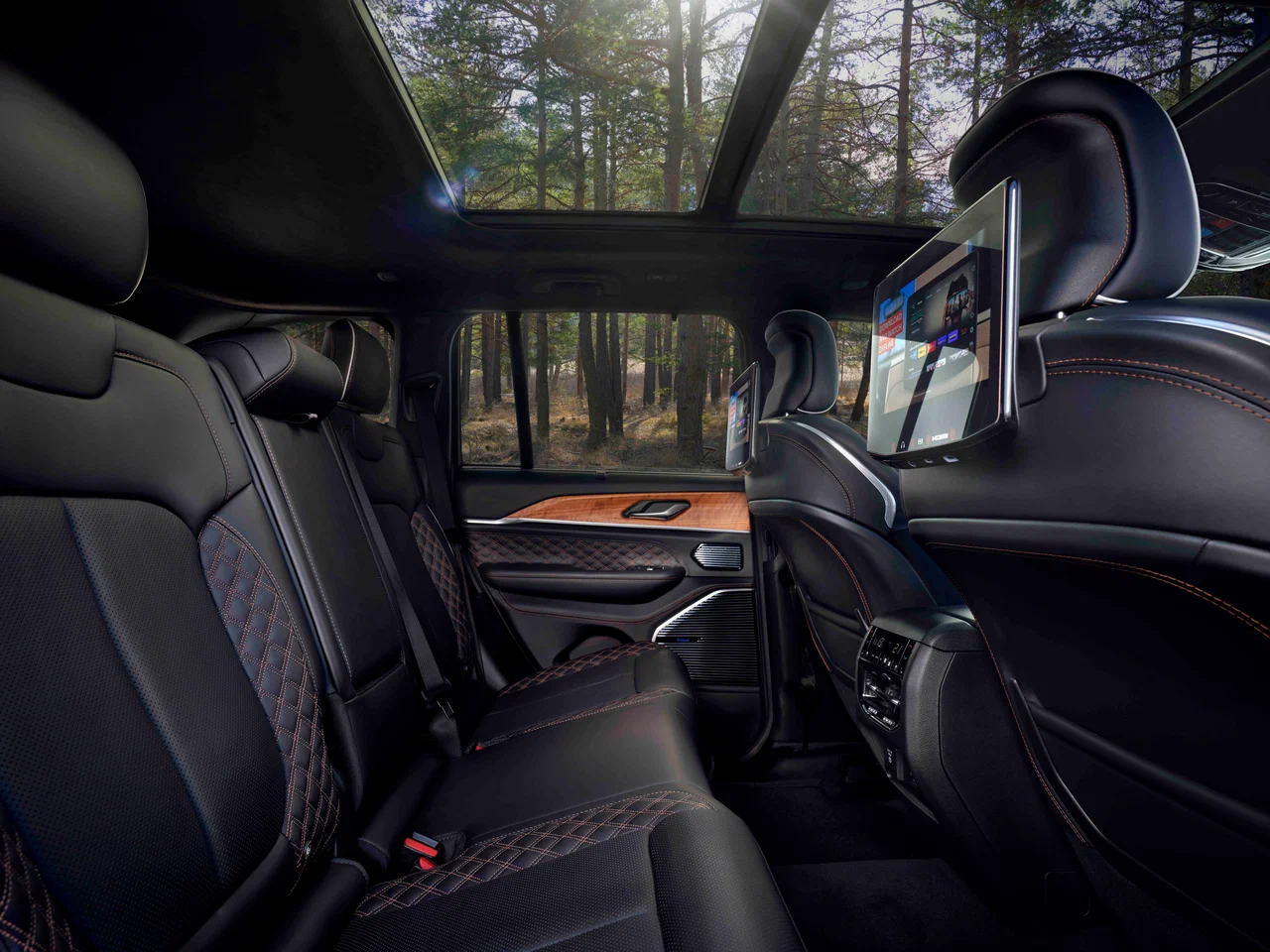 Подогрев задних сидений