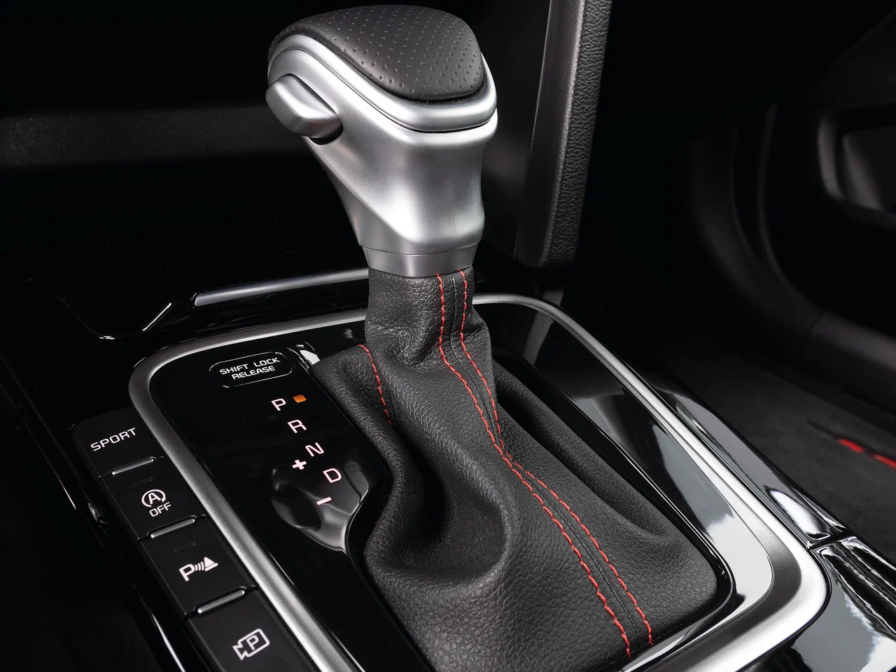 Отделка кожей рычага КПП