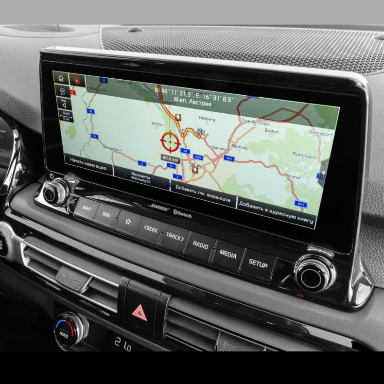 Мультимедиа с дисплеем 10.25`` и навигацией